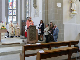 Feierlicher Gründungsgottesdienst der Pfarrei St. Heimerad (Foto: Karl-Franz Thiede)